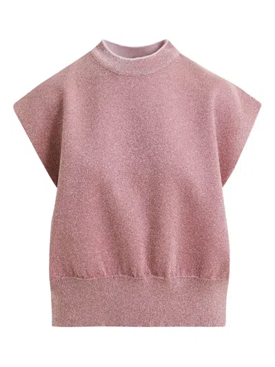 Essentiel Antwerp Itdance Sweater In Pink