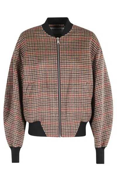 ESSENTIEL ANTWERP ITI DOUBLE FACE JACKET