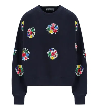 ESSENTIEL ANTWERP ESSENTIEL ANTWERP ITRO NAVY BLUE SWEATSHIRT