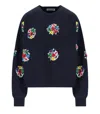 Essentiel Antwerp Itro Navy Blue Sweatshirt In Blue