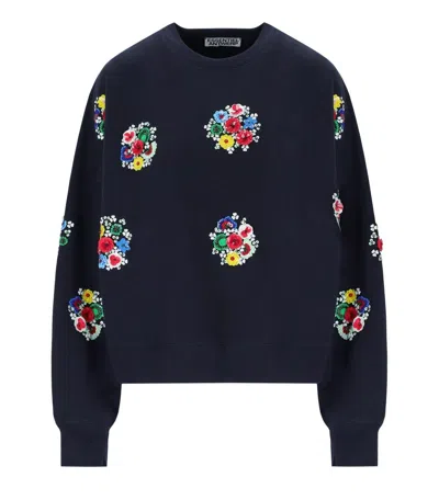 Essentiel Antwerp Itro Navy Blue Sweatshirt