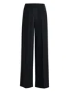 Essentiel Antwerp Izi Pressed-creases Trousers In Black