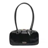 Essentiel Antwerp Izodiac Shiny Shoulder Bag In Black