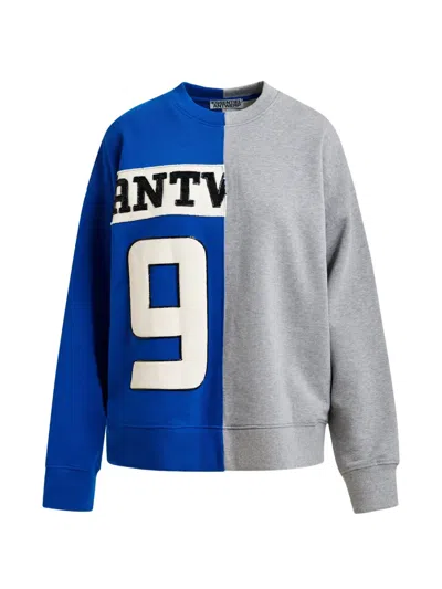 Essentiel Antwerp Jame Long-sleeve Sweatshirt In Blue