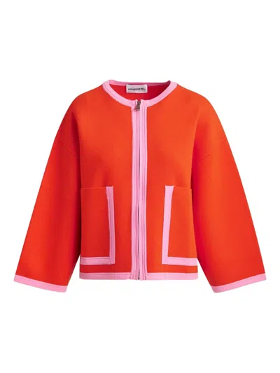 Essentiel Antwerp Jani Cardigan In Orange