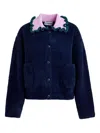 Essentiel Antwerp Jardener Cardigan In Blue