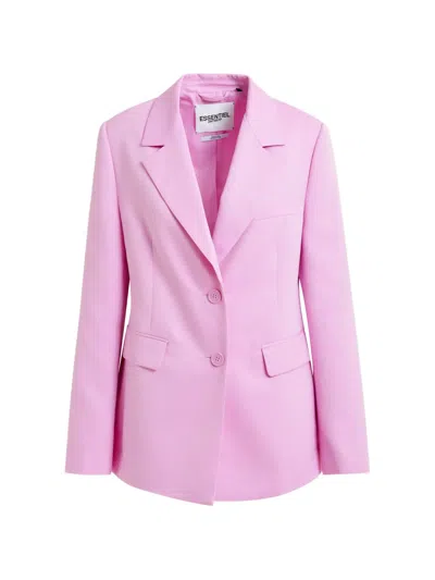 Essentiel Antwerp Jazer Button-fastening Notched-lapel Blazer In Pink
