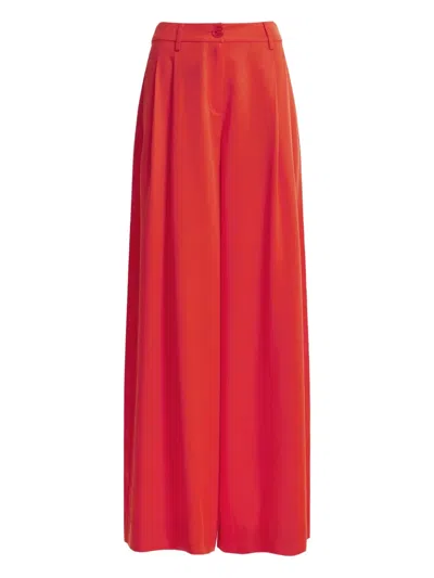 Essentiel Antwerp Jazzy Trousers In Red