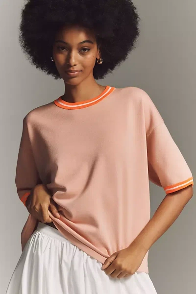 Essentiel Antwerp Jefinitely Knit Top In Pink