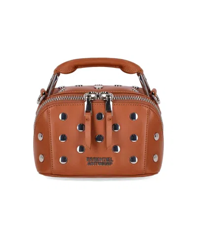 Essentiel Antwerp Jeri Brown Crossbody Bag