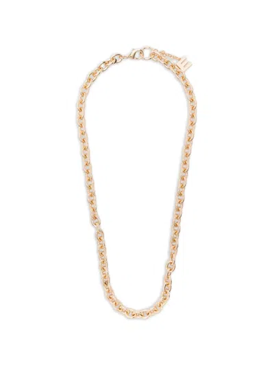 Essentiel Antwerp Jernie Chain Charm Necklace In Gold