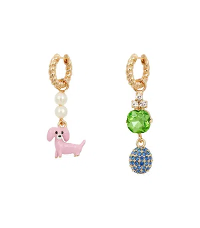 Essentiel Antwerp Jerod Gold Earrings In Multi