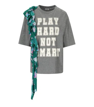 Essentiel Antwerp Jilly Grey T-shirt In Gray