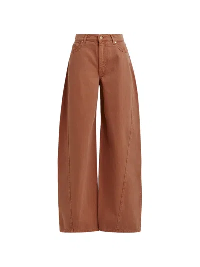 Essentiel Antwerp Joep Jeans Mit Gürtelschlaufe In Brown