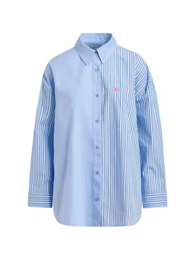Essentiel Antwerp Jolivia Striped Shirt In Blue
