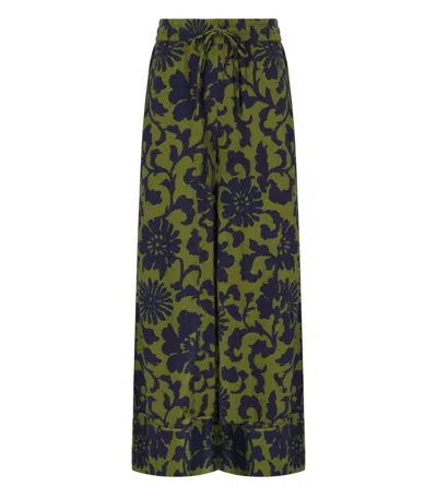 Essentiel Antwerp Jomery Green And Blue Pants