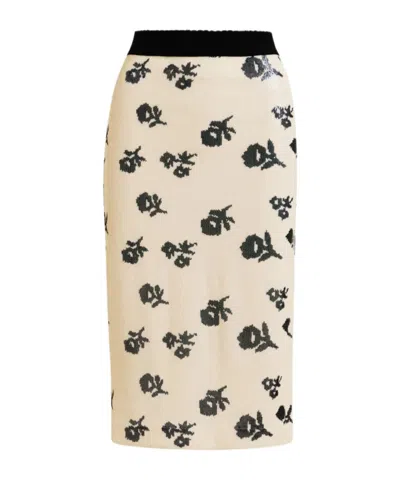 Essentiel Antwerp Jorinda Sequined Pencil Skirt In Multi