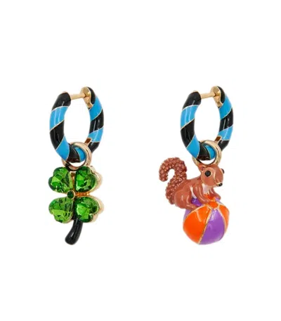 Essentiel Antwerp Jover Light Blue Earrings In Multi