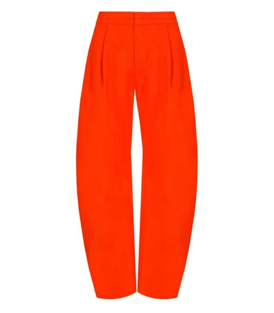 Essentiel Antwerp Jude Orange Barrel Pants