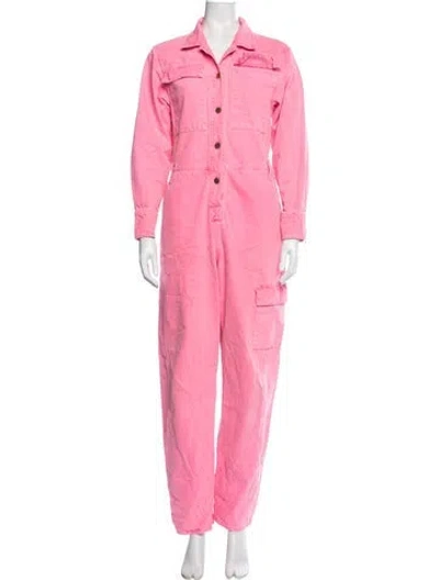 Pre-owned Essentiel Antwerp Jumpsuit In Pink