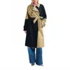 Essentiel Antwerp Just Patchwork Coat In Combo 1 Gingerbread In Multi