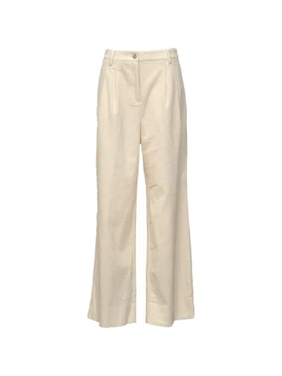 Essentiel Antwerp Kamp Corduroy Trousers In Neutral
