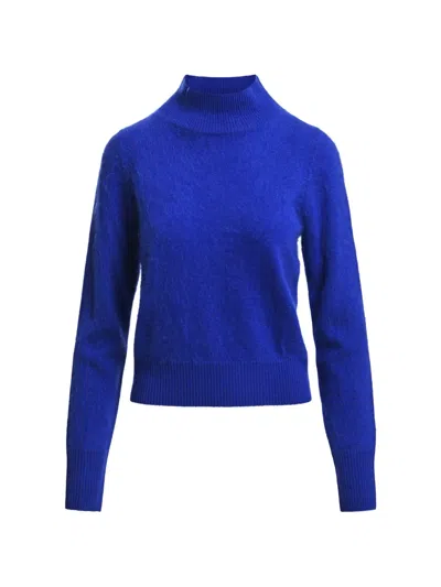 Essentiel Antwerp Karacas Ribbed-trim Sweater In Blue