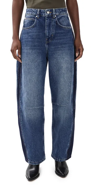 Essentiel Antwerp Kashba Patchwork Jeans Combo1 Midnight Wave In Multi