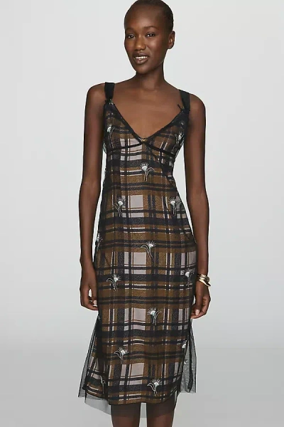 Essentiel Antwerp Kassandra Mesh Brief Dress In Multi
