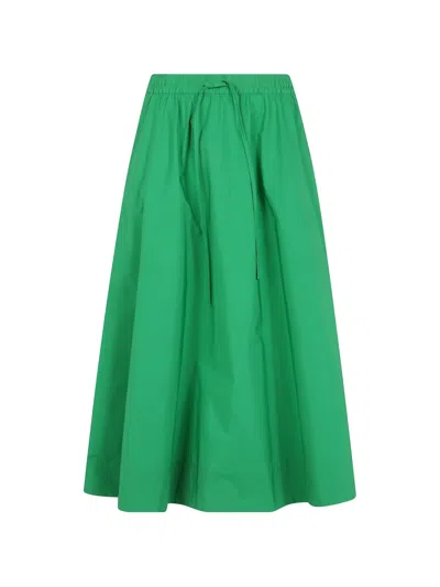 Essentiel Antwerp Keely Drawstring-waist Midi Skirt In Multi