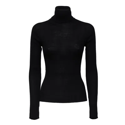 Essentiel Antwerp Kelmuse2 Ribbed Wool-blend Turtleneck Sweater In Multi
