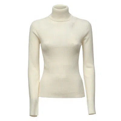 Essentiel Antwerp Kelmuse2 Ribbed Wool-blend Turtleneck Sweater In Multi