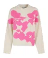 Essentiel Antwerp Garcon Jacquard Knitted Pull In White
