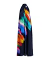 Essentiel Antwerp Halinki Knot Detail Maxi Dress In Black