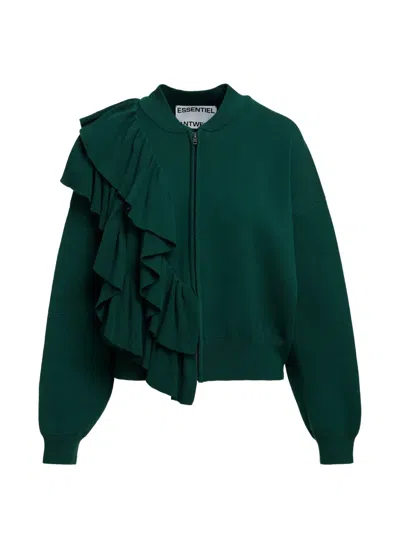 Essentiel Antwerp Kodi Cardigan In Green