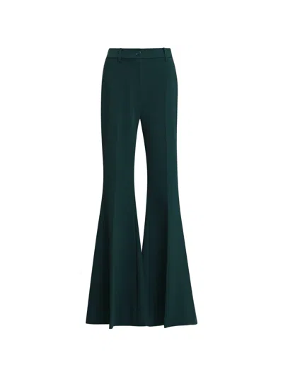 Essentiel Antwerp Konsiderate Pressed-crease Flared Trousers In Multi