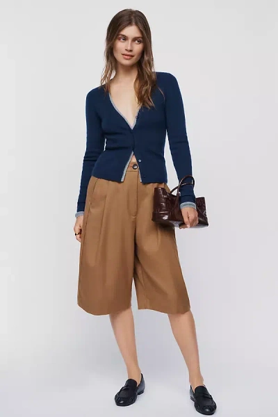 Essentiel Antwerp Kreme Culottes Pants In Multi