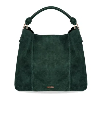 Essentiel Antwerp Kroon Green Shoulder Bag