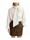 Essentiel Antwerp Leopard Jacquard Mini Skirt