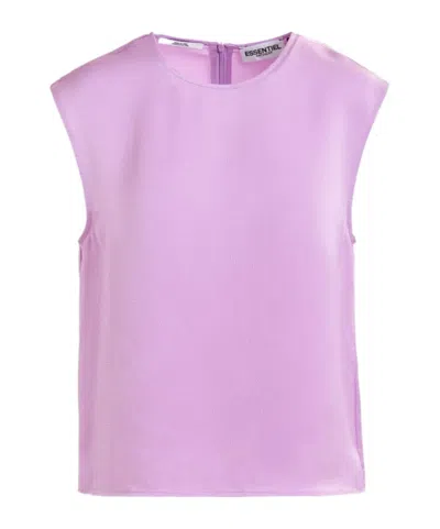 Essentiel Antwerp Lilac Sleeveless Top In Pink