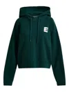 Essentiel Antwerp Logo-print Sweatshirt In Green