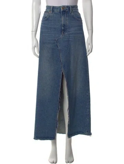 Pre-owned Essentiel Antwerp Long Skirt In Blue