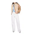 Essentiel Antwerp Long-sleeved Casual Jacket In White