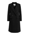 Essentiel Antwerp Long-sleeved Coat In Black