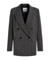 Essentiel Antwerp Long-sleeved Suit Coat In Black
