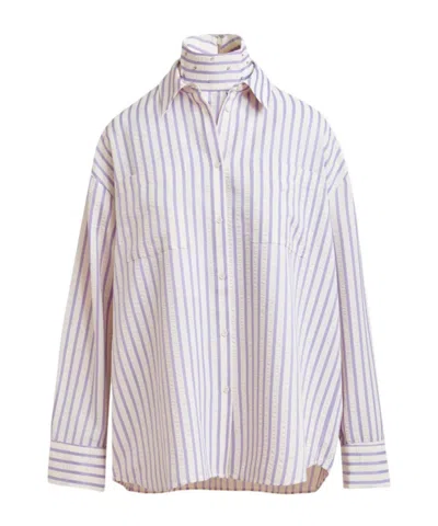 Essentiel Antwerp Long-sleeved Shirt In Neutral