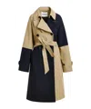Essentiel Antwerp Just Patchwork Coat In Combo 1 Gingerbread In Multi