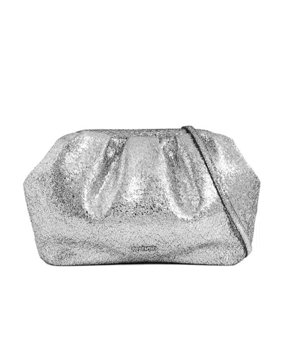 Essentiel Antwerp Magnetic Buckle Shoulder Bag In Gray