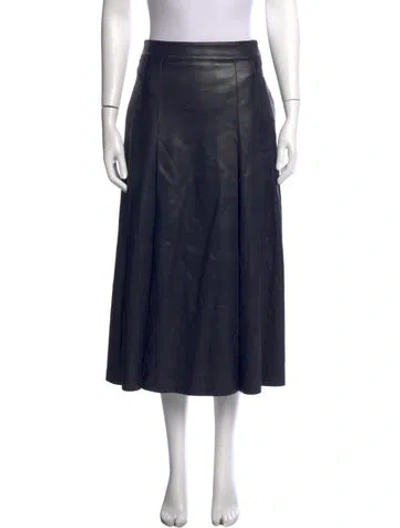 Pre-owned Essentiel Antwerp Midi Length Skirt In Blue