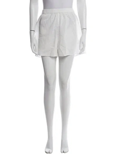 Pre-owned Essentiel Antwerp Mini Shorts In White